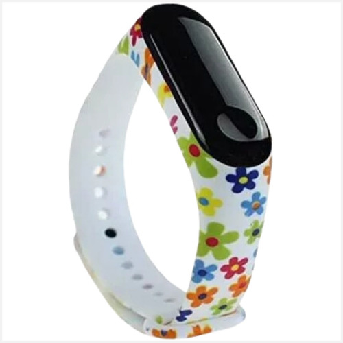 Pulseira Mi Band 3 - Flores - Principal