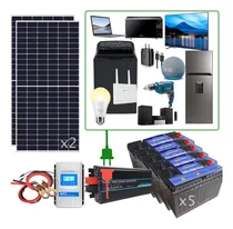 Comprar Kit Solar Autónomo 7200w Iluminación Electrodomésticos A