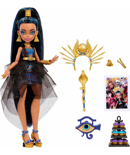 Monster High Cleo De Nile Monster Ball Con Accesorios Nueva