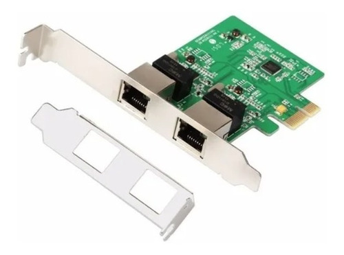 Placa Rede Realtek Dual 2 Portas Gigabit 1000mbps Pcie X1