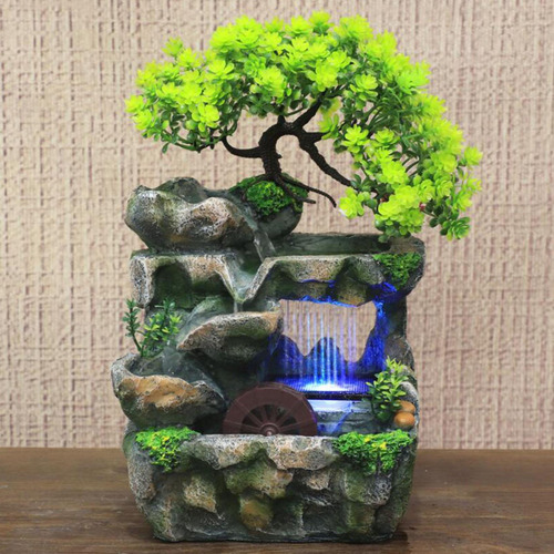 Fuentes De Agua De Rocalla Interior Comedor Escritorio Zen Y