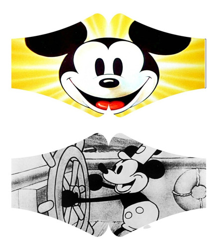 Tapabocas Mickey Mouse Personalizado