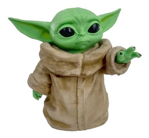 Boneco Baby Yoda Mandalorian Pelúcia Grogu Grande Tamanho Real Bebê Verde  Star Wars, Pelúcia Disney Usado 90410997