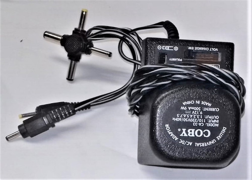 Usado Coby Ca-33 110/220 Adaptador De Alimentación Universal