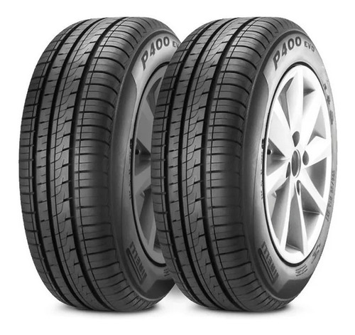 Imagen 1 de 10 de Kit X 2 Cubierta 175/70 R14 84t Pirelli P400 Evo