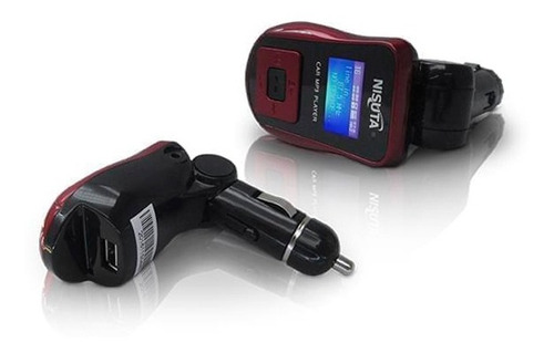 Imagen 4 de 5 de Transmisor Fm Nisuta Ns-fm61 Lee Tarjeta Sd Usb Con Control