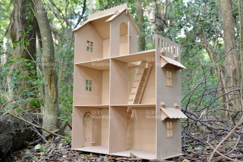 Casita De Muñecas Gigante 1,30 Mts - Envíos A Todo El País