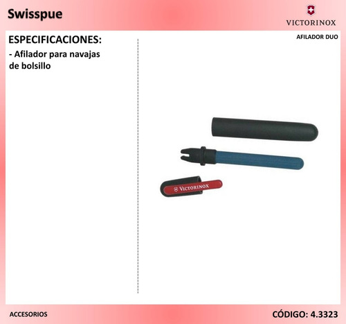 Imagen 4 de 4 de Afilador Duo Victorinox. (4.3323)