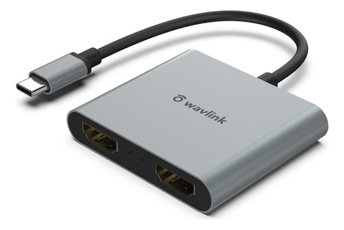 Adaptador Usb-c A 2 Hdmi