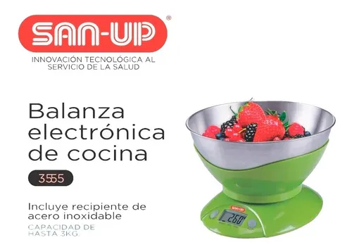 Balanza de cocina online san up 3555