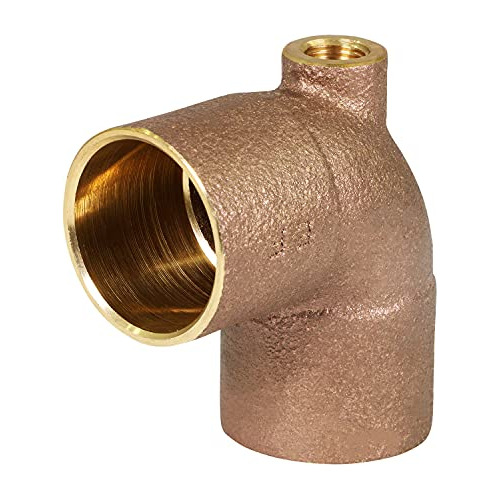 Dgdu563i Cast Brass Baseboard Tee Fitting With Solder C...