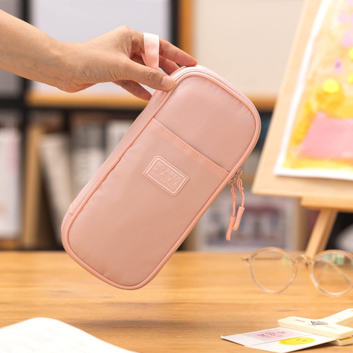 Estuche Duradero Para Bolígrafos, Bolsa Grande De Almacenami