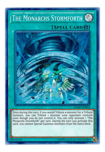 Yugi-oh! The Monarchs Stormforth Dasa-en044 Super