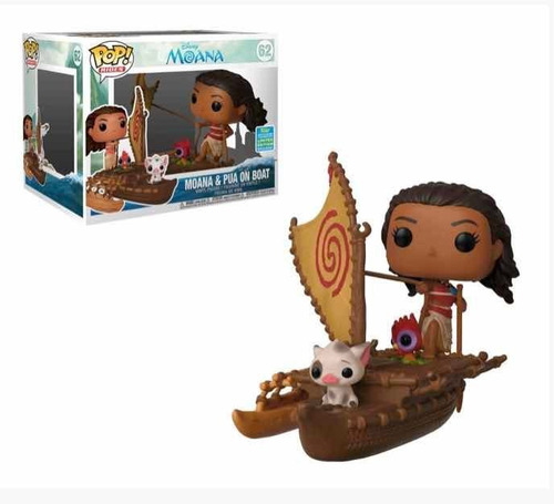 Funko Pop Moana Disney Moana & Púa On Boat #62 Ed Limitada