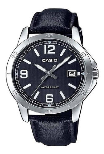 Reloj De Pulsera Casio Enticer Mtp-v004l-1b Relojesymas