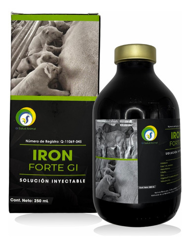 Iron Forte Gi De 250 Ml Solución Inyectable