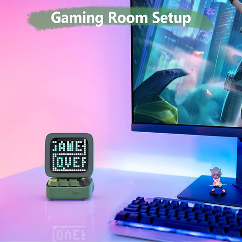 Ditoo Programable Pixel Art Ledspeaker Showingclock Emo...
