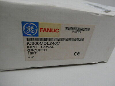 Ge Fanuc Ic200mdl240c Input Module 120v-ac Nnr