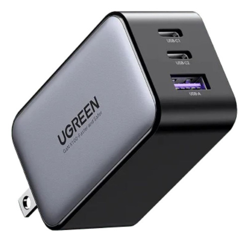 Cargador De Pared Nexode 3 Puertos De Carga Rápida Ugreen