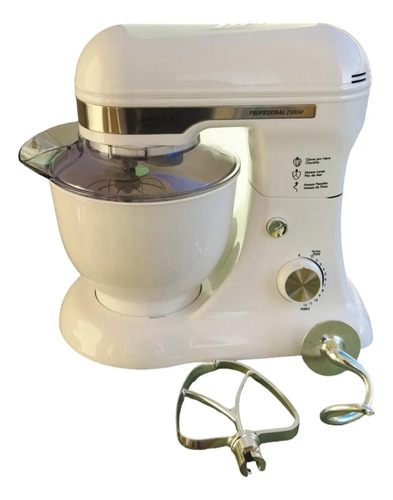 Batidora Planetaria Bowls De 5lts. Morley Profesional Blanco 12