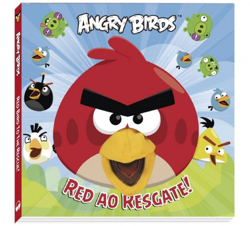 Livro Dedoche Angry Birds - Red Ao Resgate!, De Vale Das Letras. Editora Vale Das Letras Em Português