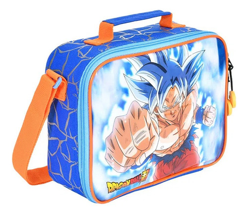Lonchera Dragon Ball Super Goku Ultrainstinto Azul Dbs Orig