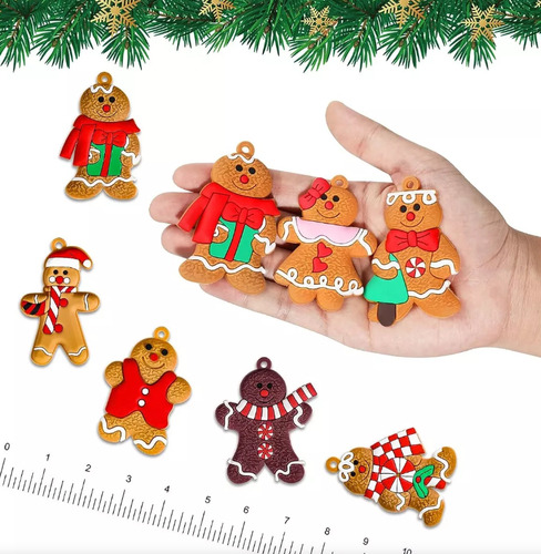 Adornos Colgantes Navideños, 24 Unidades, Bonita Decoración,