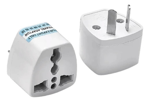 Pack 3 Adaptador De Enchufe Viajero 10a Uk Eu Au Us Ue