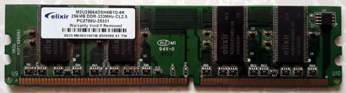 Memoria Pc 256 Mb Ddr 333mhz