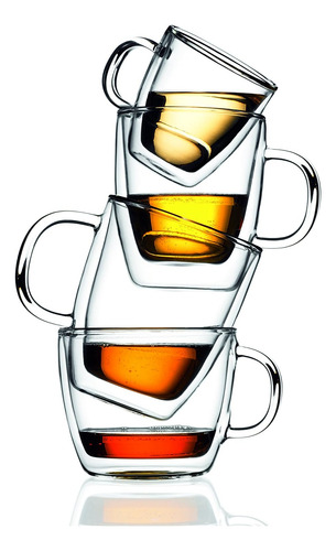 Bodum Bistro 2 Piece Double Wall 0.45 L 15 Oz Jumbo Mug, ...