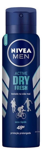 Antitranspirante em aerossol Nivea Men Active Dry Fresh 150 ml