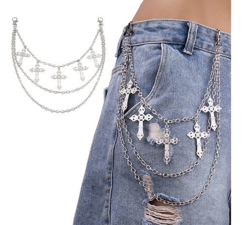 (s) Shop Pants Chain Punk Jeans Chain Wallet Chains Unissex