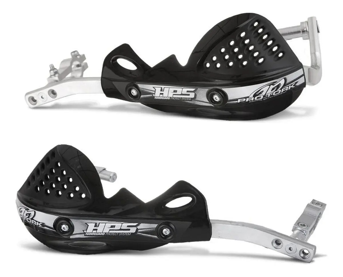 Protetor De Mão Moto Xre300 Crf230 Crf250 Lander250 Tornado Cor Preto