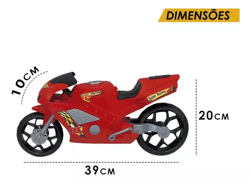 Moto De Brinquedo De Corrida Motinha Moto Infantil Esportiva