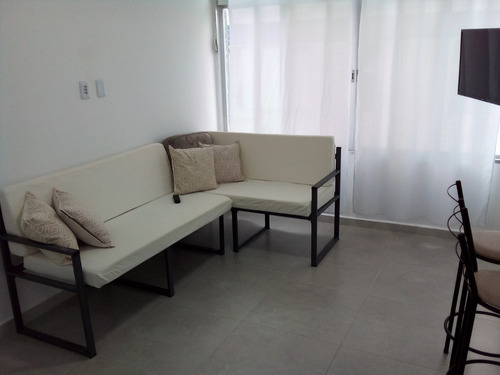Apt Guarujá Pé Na Areia Enseada Pitangueiras (porteira Fechada)