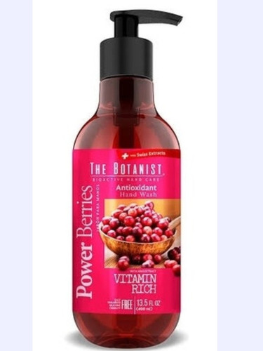 Jabón Líquido Antibacterial Para Manos Botanist Moras 400ml