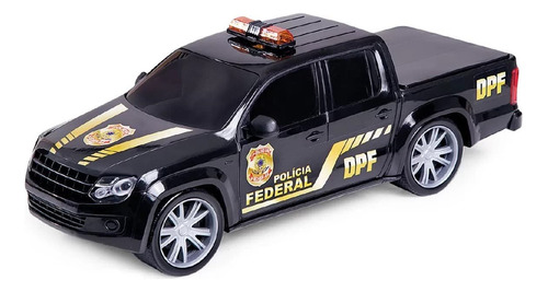 Picape Da Polícia Federal De Brinquedo Poliplac Força E Ação