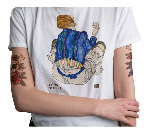 Polera Egon Schiele Arte Artista Obra Hombre Mujer Moda 2