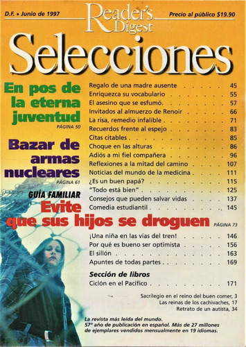Selecciones Junio 1997 - Armas Nucleares - Ciclón - Drogas