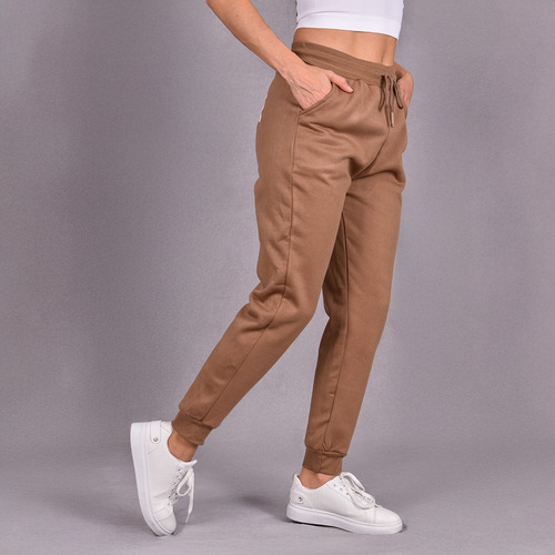 Pants Jogger Mujer Deportivo Ajustable Con Bolsas Casual