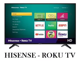 Tv Hisense 32 Class Hd Roku Smart Led Nueva