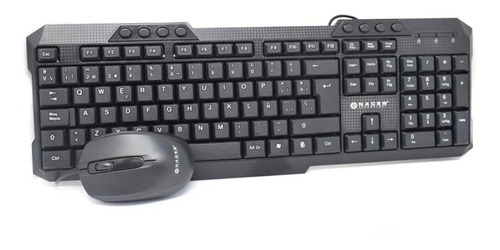 Kit Teclado Y Mouse Usb Multimedia Español Naceb Na-618n