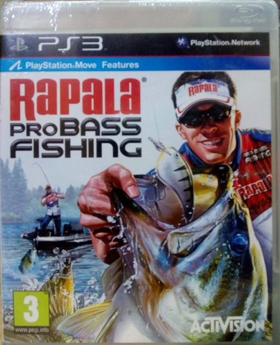 Rapala Pro Bass Fishing Juego Ps3 Original Sellado