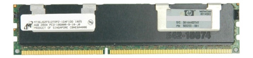 Memoria Ram 4gb Para Servidor Ddr3 1333 Mhz Pc3 10600r