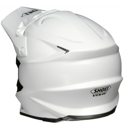 Imagen 3 de 4 de Casco Cross Enduro Shoei Vfx-w Blanco Importado