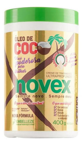 Mascarilla Óleo De Coco Novex 