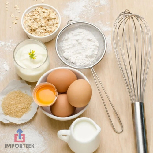 . Batidor De Mano Cocina Profesional Panaderia Reposteria