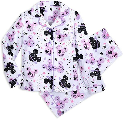 Disney Pijama De Mickey Mouse Icon Para Niñas Original Us