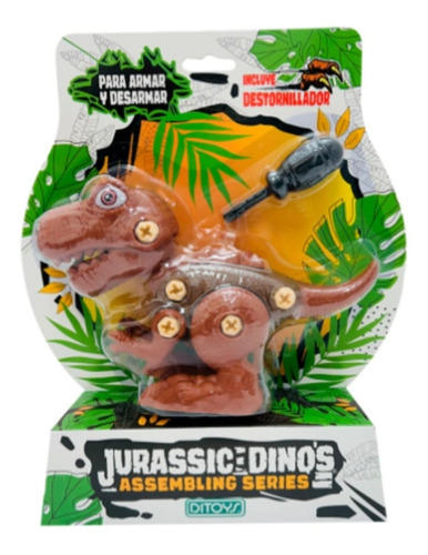 Dinosaurio Para Armar Jurassic Dino Assembling Series 2500