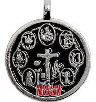 Comprar Talismán 7 Potencias De La Santería En 7 Metales Color Plata